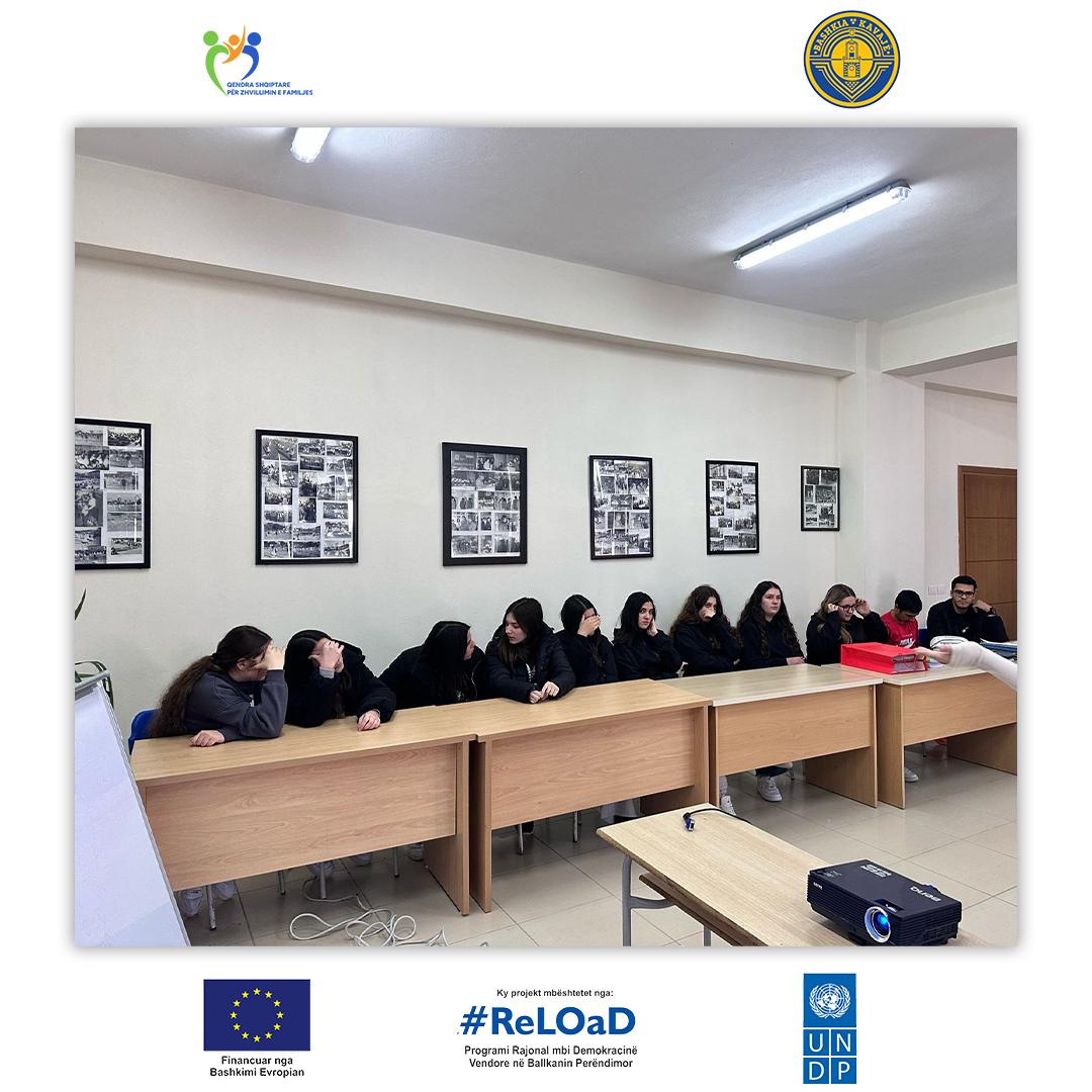 Read more about the article Mini-Forumi i 6 i Forumit Tematik Rinor me bashkëmoshatarët e shkollës