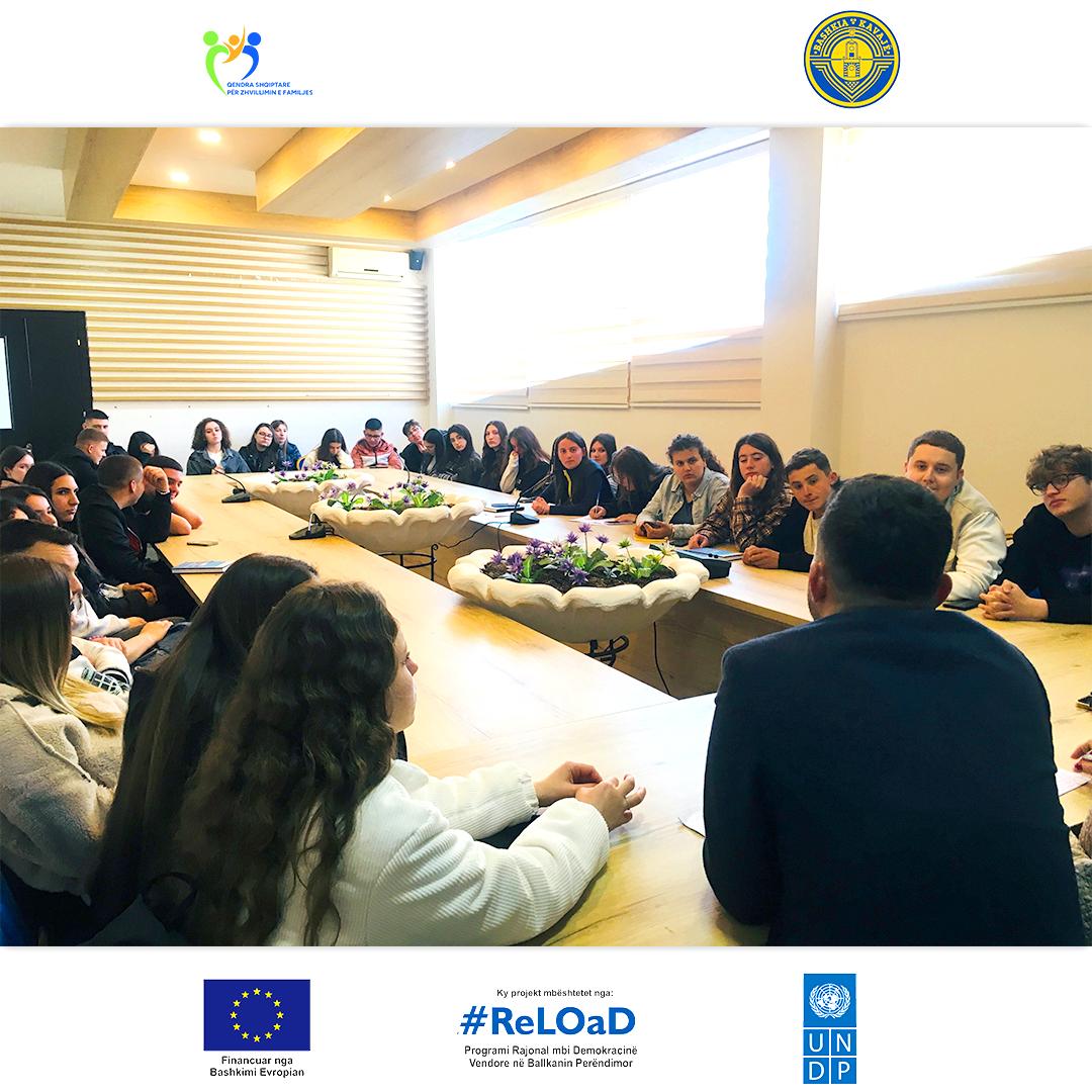 Read more about the article Takimi i III-të i Platformës së Dialogut Rinor në bashkinë Kavajë
